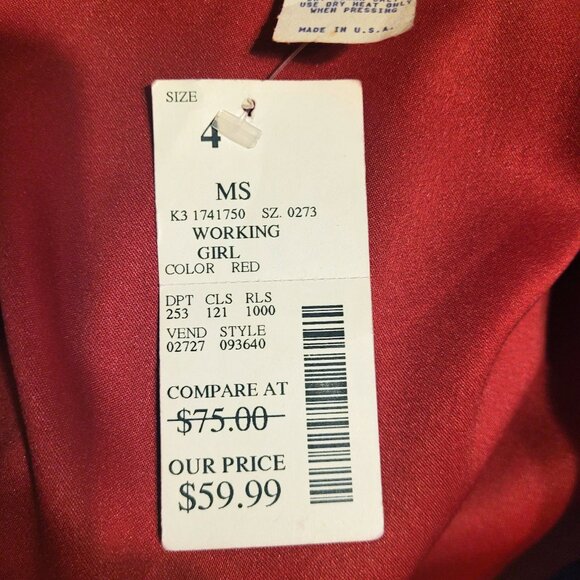 NWT Vintage Dawn Joy 2 piece Set Size 4 - Picture 8 of 12